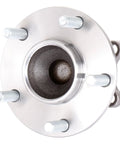 Plug-And-Play Rear Wheel Bearing And Hub Assembly For 2014-2016 Mazda 3 And Mazda 3 Sport With 5 Lugs And ABS, front view