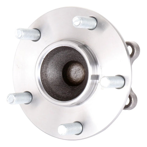Plug-And-Play Rear Wheel Bearing And Hub Assembly For 2014-2016 Mazda 3 And Mazda 3 Sport With 5 Lugs And ABS, front view