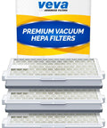 Three Pack Premium Vacuum HEPA Filter Set For Miele S Series And Compact Canister Models with packaging