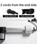 KDPT005190 Linear Actuator For Power Recliner Lift Chair Replacement with 01 pin male cord and 5 pin round connector