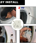Door Lock Assembly For Washer Electric Lock Replacement 00612148, easy-install view for washer door latch replacement