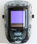True Color Auto Darkening Welding Helmet With Large Window For Crystal Clear Vision And Shade Range Four To Thirteen, front view