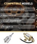 Go To Electric Fuel Pump With 149-2314-01 Fuel Filter Kit for 5500 5.5KW Gas Generators Onan Marquis Gold RV QG EVAP Models