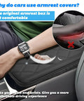 Hyundai Tucson Center Console Armrest Cover For 2025 2026 Limited And Hybrid Models Anti Scratch Protector highlighting comfort and protection.