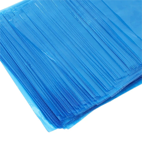 Stack of 200 Pack Thickened PE Machine Covers Large 125x135cm Moistureproof Protective Bags for Shop Equipment Tools