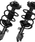 Pair of Front Complete Struts Assembly With Coil Spring Direct Fit For 2007 Through 2017 Jeep Compass 4WD, OE 172367 172368