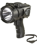 Waypoint 550 Lumen LED Pistol Grip Spotlight With 12V DC Power Cord Three Modes High Low Emergency Signal Long Range Beam Up To 625 Meters
