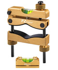 Scope Leveling Kit With High Precision Bubble Leveling System And Magnetic Universal Mount For Riflescopes gold finish