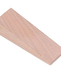 Four Pack Wooden Door Stops Anti Slip Nail Free For Doors In Living Room, Bedroom, And Bathroom Seams with beech wood design