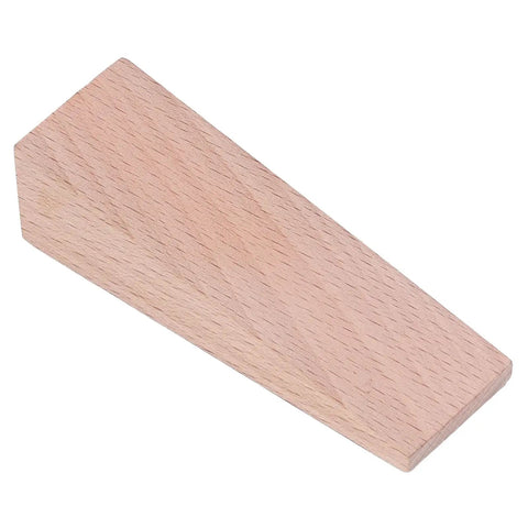 Four Pack Wooden Door Stops Anti Slip Nail Free For Doors In Living Room, Bedroom, And Bathroom Seams with beech wood design