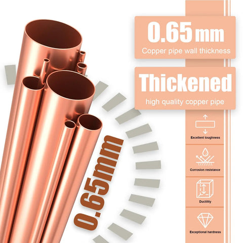 Pro Grade 25 Ft Insulated Line Set Kit For Mini Split AC DIY Friendly One Quarter Inch And Three Eighths Inch Copper Piping