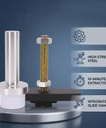 Heavy Duty CV Axle Bearing Puller Kit 18195 Fits 2005 2018 2007 2014 Models With 8 Inch Differential With Integrated Slide Hammer Made From High Strength Steel So You Fix It Fast And Save Major Greenbacks Doing It All Alone., high-strength steel puller with slide hammer