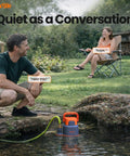 No Fuss Submersible Utility Water Pump 2760 GPH Portable Sump Pump with Copper Motor by water for pond draining.