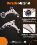Front Lower Control Arm Replacement For Nissan Altima 2007 2012 All Models And 2013 2 Door Coupe Only K620195 K620196 with anodized aluminum for durability