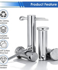 600 Piece 304 Stainless Steel Cotter Pins Kit With Hitch Pin Clips For Locking Systems A Handy Farm Tool And Tractor Implements That Makes A Great Workhorse Pin Kit For Quick Durable Solutions. 304 stainless steel hitch pin clips