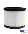 Replacement Filter For Okaysou Airmic4S Air Purifier 2-Pack H13 True HEPA 4-Stage Filtration, cylindrical design, side view