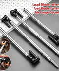 Heavy Duty Ratchet Cargo Winch Tensioner Bar 18 And 22 Inch Reversible Tool with Ergonomic Handle for Tightening Cargo Straps