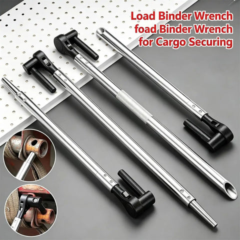 Heavy Duty Ratchet Cargo Winch Tensioner Bar 18 And 22 Inch Reversible Tool with Ergonomic Handle for Tightening Cargo Straps
