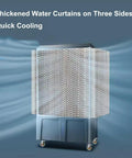 Top Shelf Portable Swamp Coolers Deliver Smooth Evaporative Chilling Across Any Room With thickened water curtains for quick cooling.