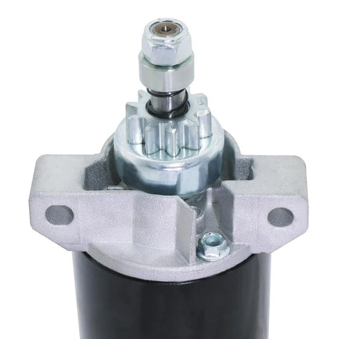 Close-up of Starter Replacement For Mariner Outboard 30-60 HP 1994-2007, corrosion resistant marine grade, direct fit OEM