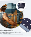 Heavy Duty Cut Resistant Wrist Sleeves For Men And Women Beefy Arm Guards Featuring Snag Free Flex and Abrasion Block Cover perfect for welding, breathable fabric.