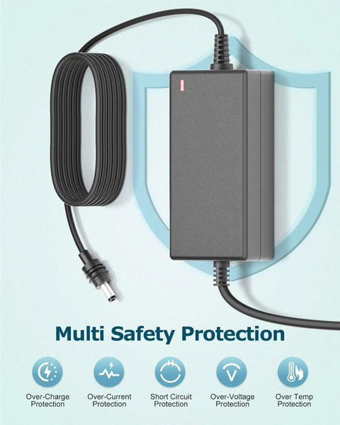 Heavy Duty 11 Feet Starlink Mini Car Power Adapter 12V To 30V DC Charger with multi safety protection features.