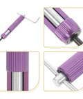 Helicoil Thread Repair Kit For Fast And Durable Thread Inserts Zinc Alloy Construction purple handle close-up