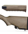 Ambidextrous Flash5 Buttstock And Forend Combo Pack For 12 Gauge Pump Action Shotguns In Flat Dark Earth Fits Mossberg 500 590 590A1