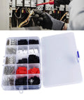 60 Piece RC Connector Kit With 2.54mm Male And Female Connectors ABS Terminals in storage box for model aircraft wiring