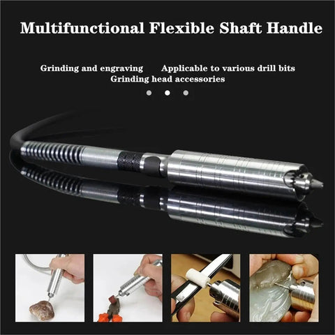 Aoxhugb 800W Bench Grinder Polishing Machine For Jade Carving Stone Cutting Woodworking High Power Wet Sanding Tool with flexible shaft handle.