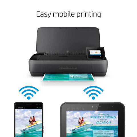 Rock Solid Portable Printer With Wireless And Mobile Printing Support Certified Refurbished gear printing from smartphone and tablet.