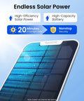 Close-up of solar panel for 4K Solar Security Cam With 360 Degree Pan Tilt And Auto Tracking, Wire Free Outdoor Cam With 8MP Color Night Vision, 2.4 And 5 GHz Wi Fi 6, No Subscriptions, Home Hub Compatible, Easy Setup