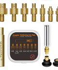 Heat Set Insert Tips For Threaded M2 To M8 Inserts, Soldering Iron Tips For Plastic 3D Printed Parts with brass tips and box