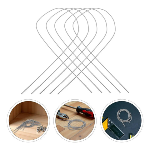 Five Pack Stainless Steel Extension Springs For Machinery And Linkage, 2.4 Mm Inner Diameter, Heavy Duty Industrial Grade, Ideal For Automation Feedback, DIY Repairs, And Quick Machine Adjustments in five-pack view