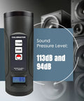 Easy Use Sound Level Calibrator For One Inch And One Half Inch Mics With LCD Display, 94 dB And 114 dB Digital Calibrator