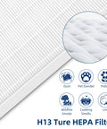 Close-up of C545 Replacement Filter S, HEPA filter design for air purifier, 3 pack fits 1712-0096-00 and 2522-0058-00