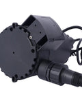 No Sweat One Third Horsepower Submersible Water Pump with rugged strainer base, black plastic design for drainage tasks.