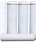 One Year Supply Annual 7 Pack Standard Water Filter Replacement Kit for Reverse Osmosis Systems Includes 2 Sediment Filters 4 Carbon Pre Filters GAC Inline Post Filter Fits RO TFM 5SV ST6DM WP 5 and WP5 50