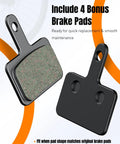 Bike Disc Brake Pad Spreader Tool For Hydraulic Calipers, Piston Press And Pad Repositioning, featured with bonus brake pads