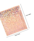 Rose Gold Self Seal Bubble Mailers 15x13cm 20 Pack Durable Adhesive Shipping Bags Protective Envelopes for Mailing