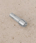 Close-up of Two Pack One Eighth Inch Collet For Milwaukee M12 Rotary Tool 2460 20 High Strength Built To Last Metal Chuck Adapter