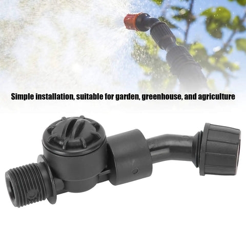 3 Pack G3/8 DN10 Spray Nozzles Made From Durable Plastic Sprayer Accessories for Uniform Atomization and Leakproof Seal shown installed