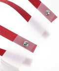 Close-up of Lightweight Handheld Party Bags With Easy Handle Design 10 Pack Made of Clear PP Material Go to Gift Packaging