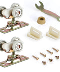 Pocket Door Hanger System For Commercial Grade Use Fits Part 1125 And Upgrades 1500 Hardware, 1 Inch Nylon Ball Bearing Wheels