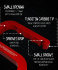 Snagger Tool For Firefighting Heavy Duty Rescue Multi Tool With Tungsten Carbide Glass Breaker All In One Spanner