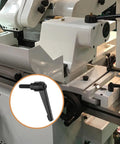 Two Pieces M8 X 20mm Adjustable Knob Handles With Male Thread Push Button Ratchet Quick Release Locking Rotating Bolt for lathe machinery.