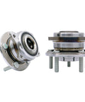 Front Wheel Bearing Hub Assembly Set Of 2 For 2007-2014 Hyundai Santa Fe, 2007-2012 Hyundai Veracruz, 2011-2015 Kia Sorento