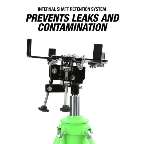 Beefy 1 Ton Transmission Jack With High Lift Range 37.5 To 76 Inches for Trucks and SUVs, top mechanism detail