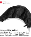 Flame Resistant Face Seal M-937 for Versaflo M-100 and M-300 Series, Pack of 5, Black, Polyester Construction
