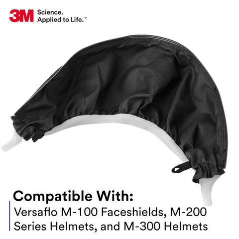 Flame Resistant Face Seal M-937 for Versaflo M-100 and M-300 Series, Pack of 5, Black, Polyester Construction